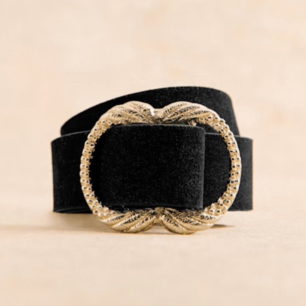 Sezane Artemis Belt, Black - Picture 2 of 6